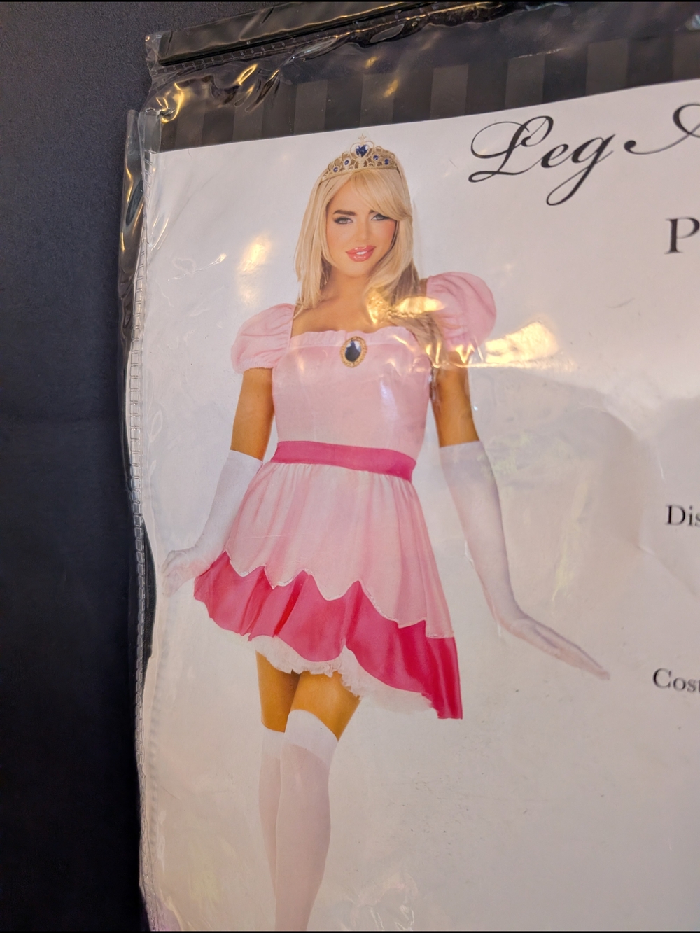 Leg Avenue Pink Princess Kids Costume - Light Pink & Hot Pink - Picture 4 of 5